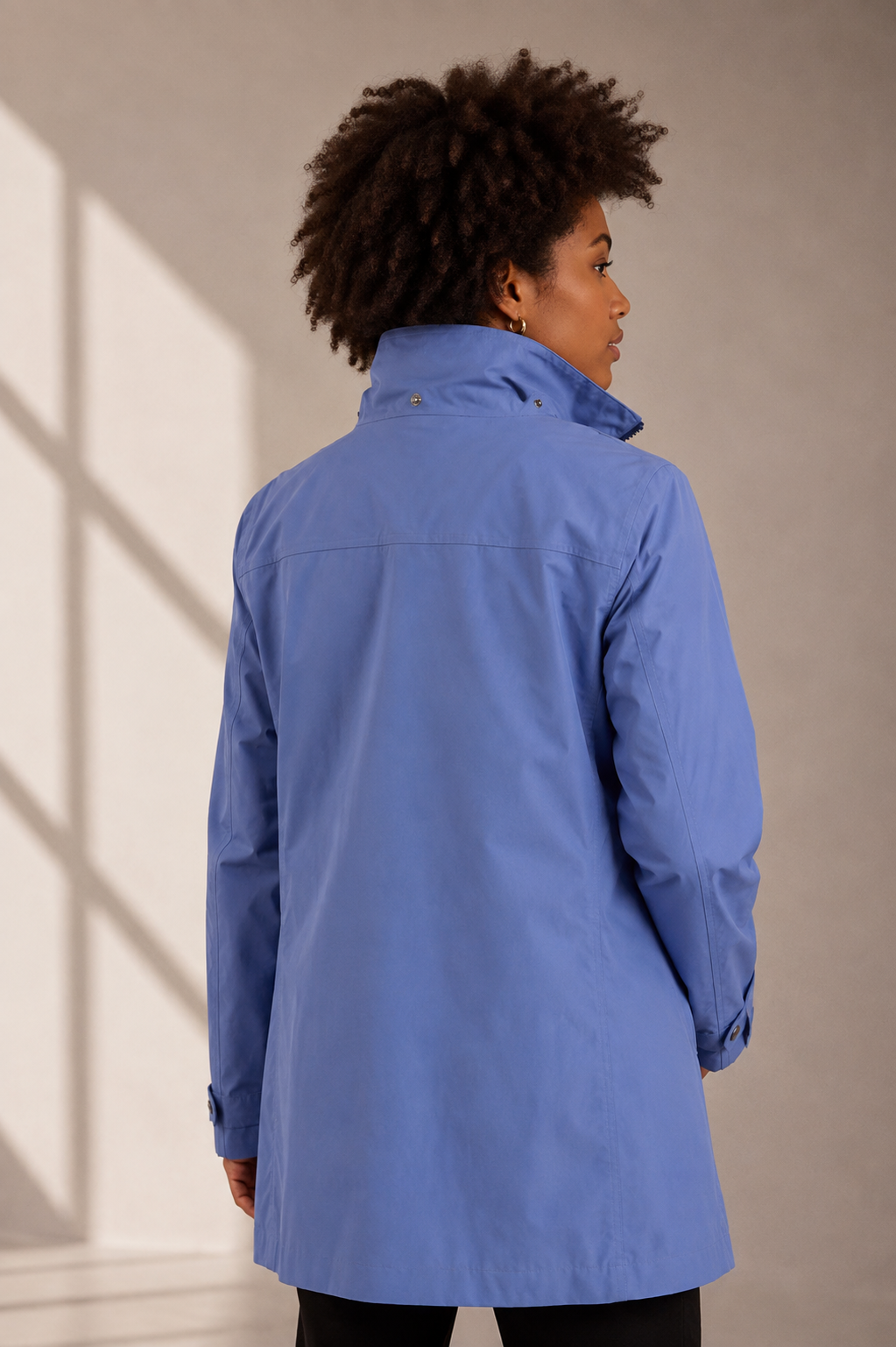 Seasalt Cornwall Coverack Waterproof Coat – Bluebell