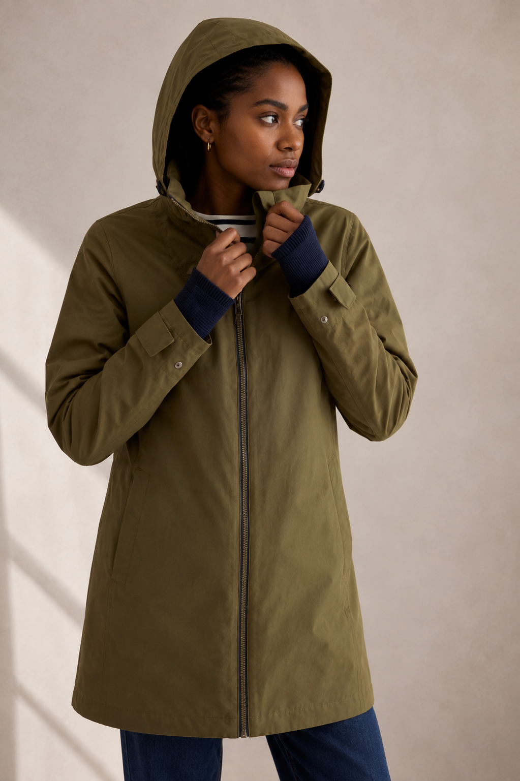 Seasalt Cornwall Coverack Waterproof Coat – Laurel
