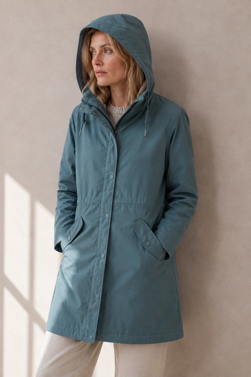 Seasalt Cornwall Plant Hunter Waterproof Parka Coat - Nickel