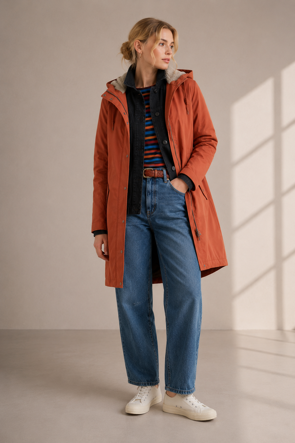 Seasalt Cornwall Plant Hunter Waterproof Parka Coat - Hazel