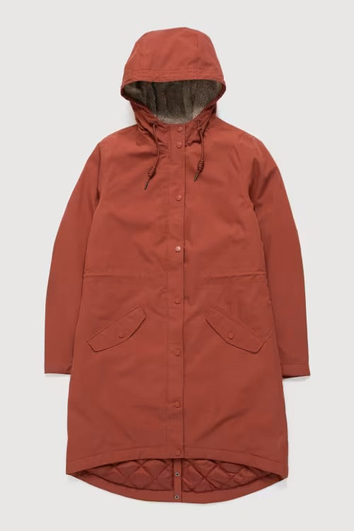 Seasalt Cornwall Plant Hunter Waterproof Parka Coat - Hazel