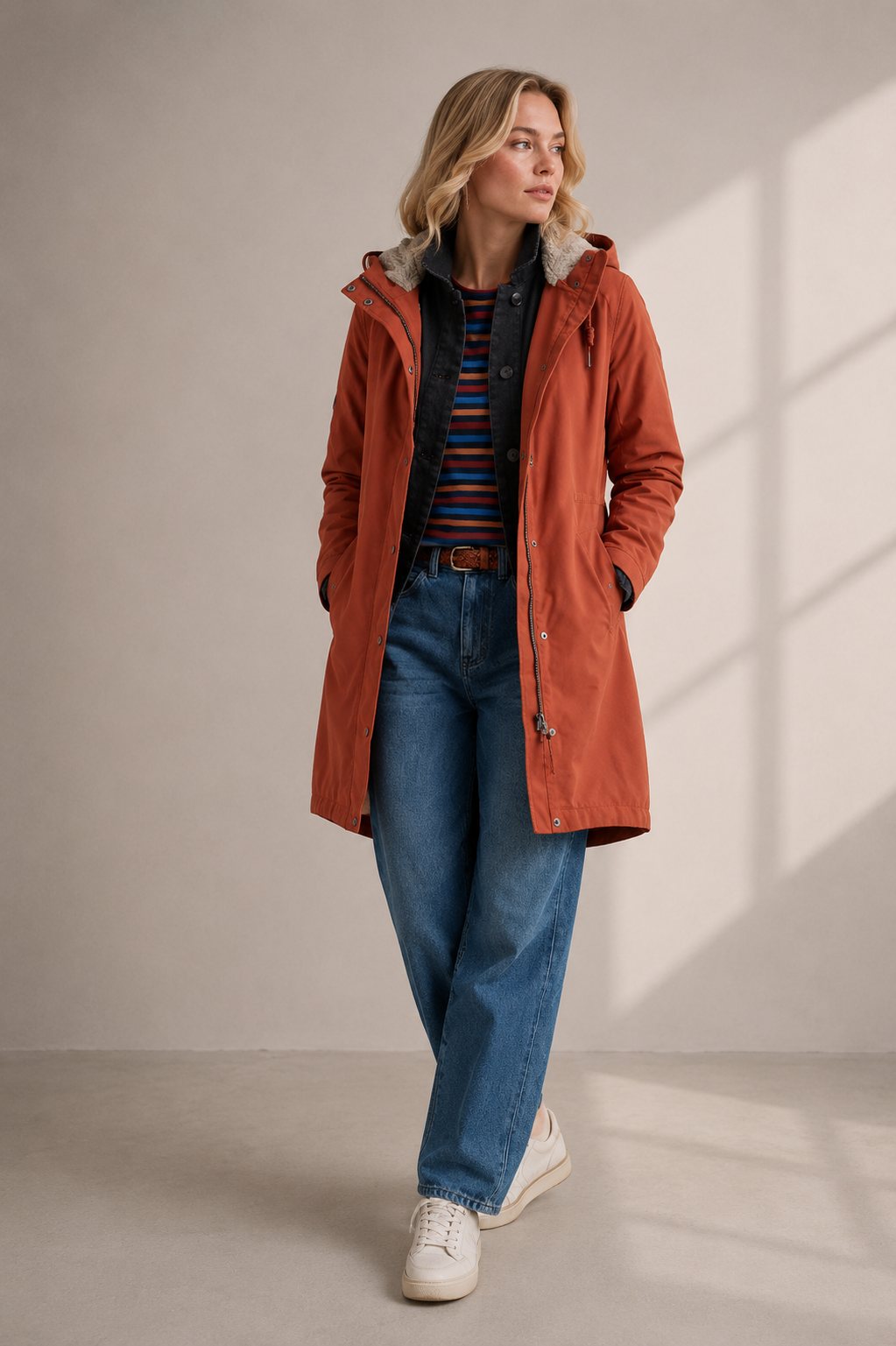 Seasalt Cornwall Plant Hunter Waterproof Parka Coat - Hazel