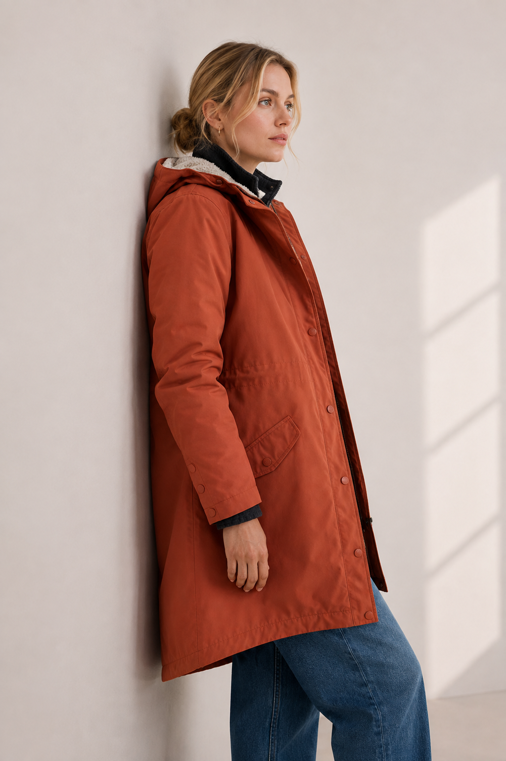 Seasalt Cornwall Plant Hunter Waterproof Parka Coat - Hazel