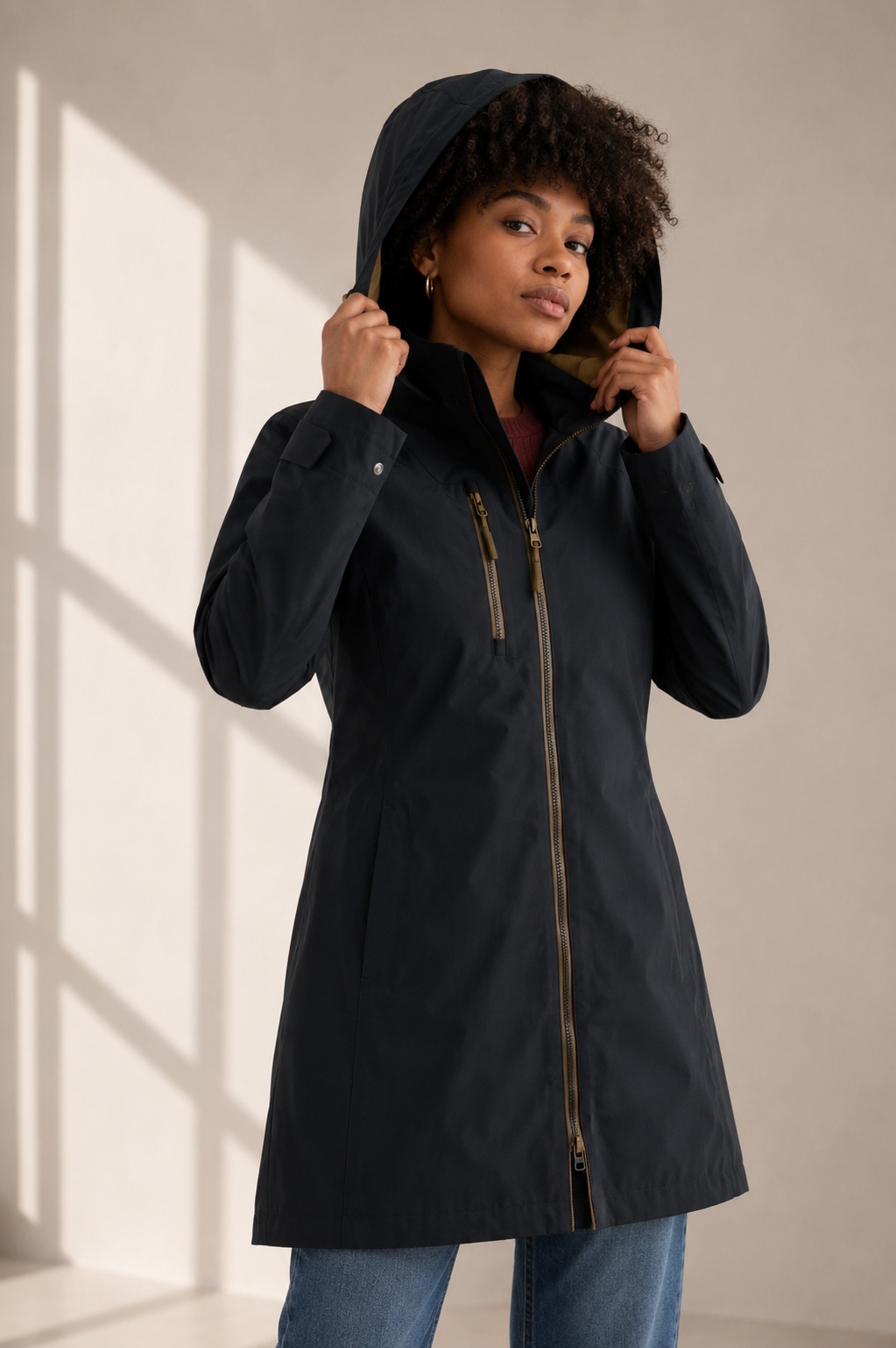Seasalt Cornwall Coverack Waterproof Coat – Inkwell