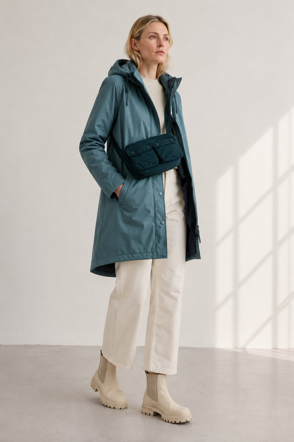 Seasalt Cornwall Plant Hunter Waterproof Parka Coat - Nickel