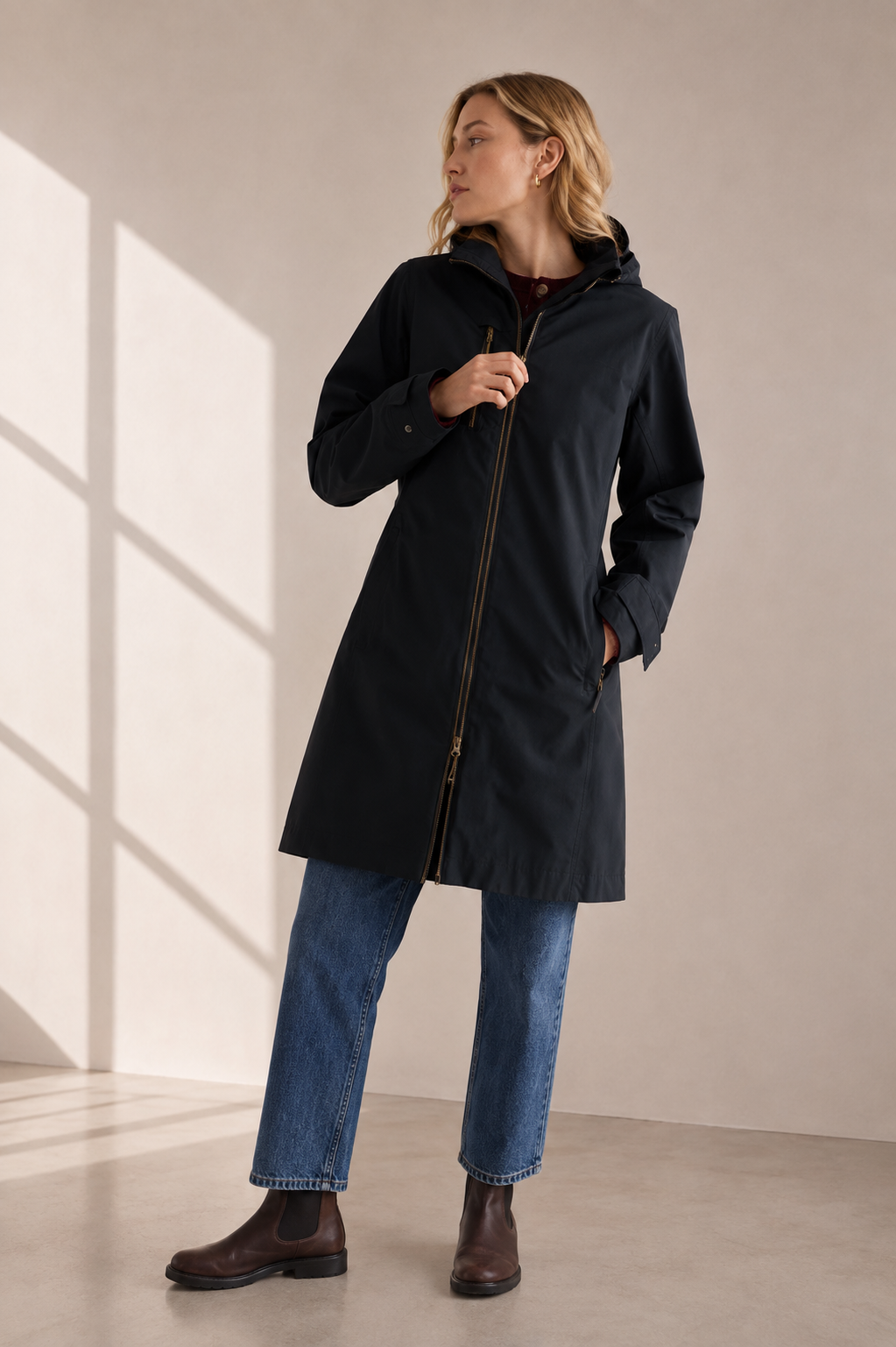 Seasalt Cornwall Coverack Waterproof Coat – Inkwell