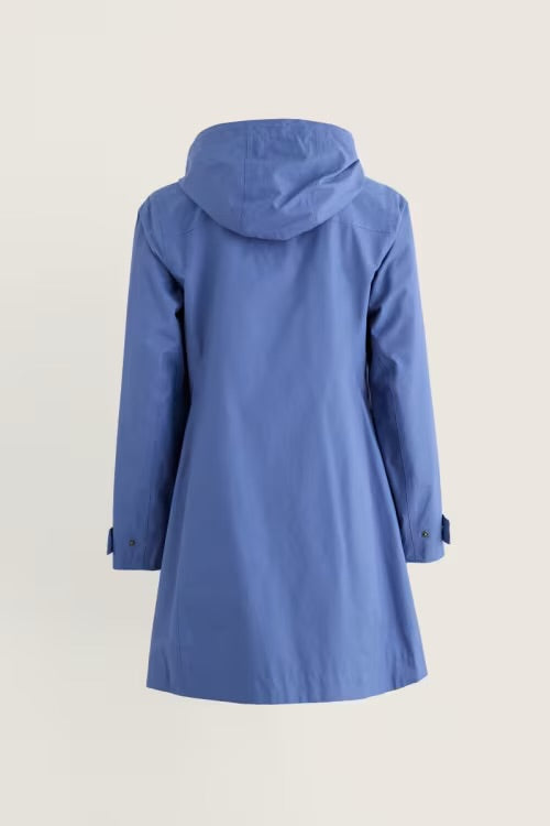 Seasalt Cornwall Coverack Waterproof Coat – Bluebell
