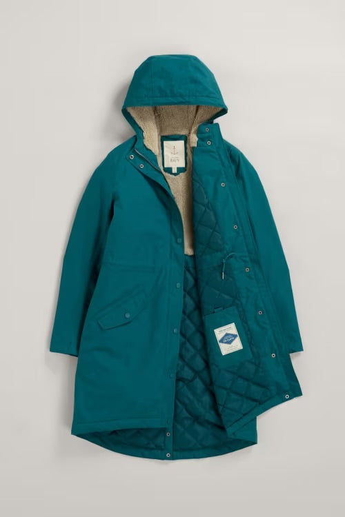 Seasalt Plant Hunter Waterproof Parka Coat