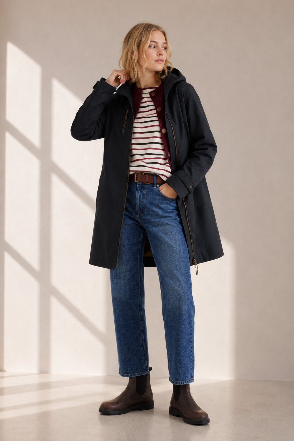 Seasalt Cornwall Coverack Waterproof Coat – Inkwell