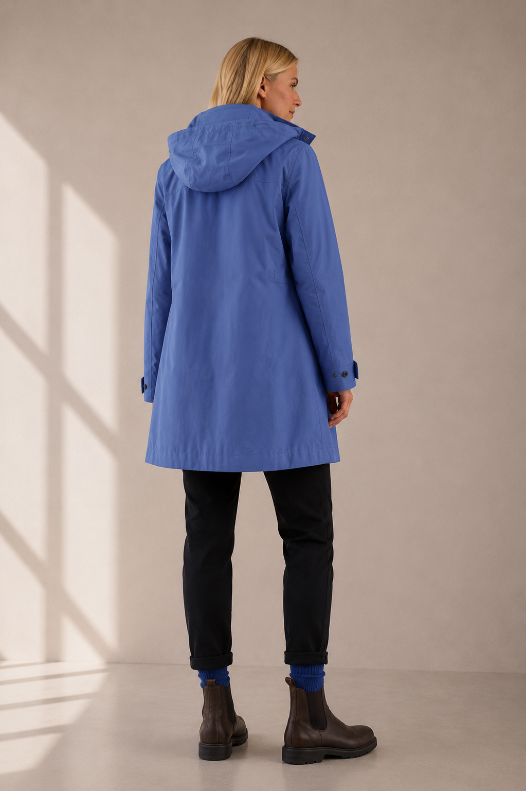 Seasalt Cornwall Coverack Waterproof Coat – Bluebell