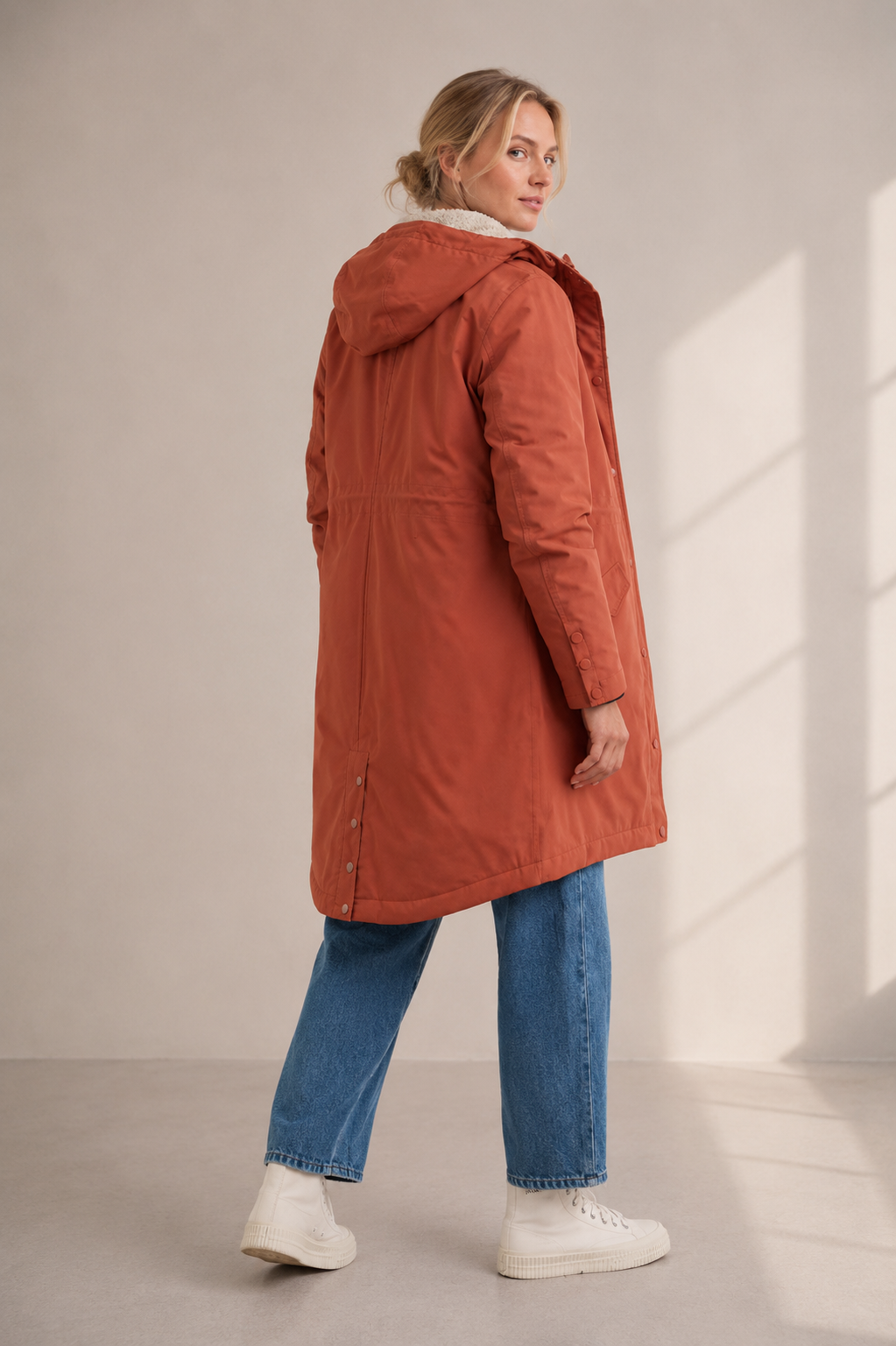 Seasalt Cornwall Plant Hunter Waterproof Parka Coat - Hazel
